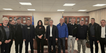 Συνάντηση με τις ΕΠΣ είχε ο Περιφερειάρχης Γιώργος Αμανατίδης