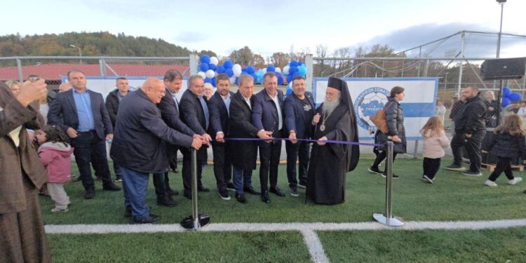 Περιφέρεια Δυτικής Μακεδονίας: Ολοκληρωμένη παρέμβαση ανακαίνισης στο Ενωσιακό γήπεδο της ΕΠΣ Γρεβενών. Βίντεο