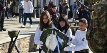 Πραγματοποιήθηκαν στη Βασιλειάδα οι εκδηλώσεις Τιμής και Μνήμης για τον πρώτο πεσόντα Έλληνα Αξιωματικό του Έπους του ’40, Υποσμηναγό Ευάγγελο Γιάνναρη