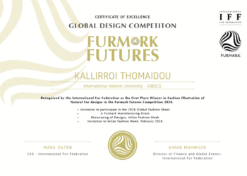 Διεθνής Διάκριση για την Ελληνική Γουνοποιία στο “Furmark Futures Competition 2026”