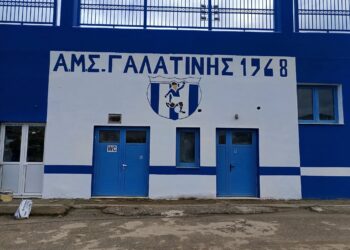 Γαλατινή: Εργασίες στο δημοτικό στάδιο. Φωτογραφίες