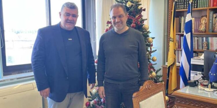 Επιμελητήριο Κοζάνης: Συνάντηση εργασίας του Προέδρου του Επιμελητηρίου Κοζάνης Μητλιάγκα Γιάννη με τον Αντιπεριφερειάρχη της Π.Ε. Κοζάνης Βύζα Κωνσταντίνο