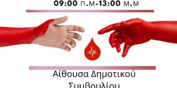 Σιάτιστα: Αλλαγή χώρου διεξαγωγής της αιμοδοσίας του συλλόγου Εθελοντών Αιμοδοτών ” Ο Άγιος Παντελεήμων”