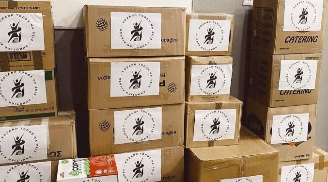 Συλλογή λαδιού για τα χριστουγεννιάτικα δέματα αγάπης του Φιλοπρόοδου Συλλόγου