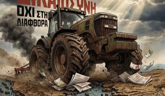 Συγκέντρωση τρακτέρ στη Νεάπολη