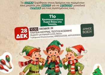 Γέμισε χαρούμενες φωνές το Πάρκο των Ξωτικών στο Τσοτύλι. Βίντεο