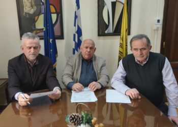 Ένα ακόμη βήμα για την αναβάθμιση της Τ.Κ  Μηλιάς: Υπογραφή σύμβασης μελέτης για την ανάπλαση του περιβάλλοντος χώρου του  Κέντρο Παλαιοντολογίας