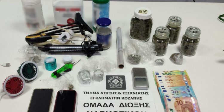 Κοζάνη: Συλλήψεις για ναρκωτικά