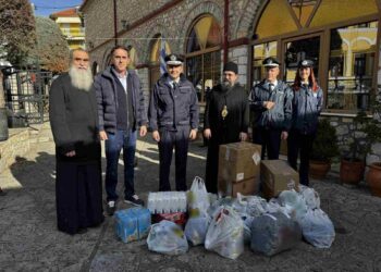 Προσφορά ειδών διατροφής από τις διευθύνσεις Αστυνομίας στη Δυτική Μακεδονία