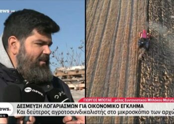 ΟΠΕΚΕΠΕ: 17 ανύπαρκτα χωράφια φέρεται να δήλωνε ο αγροτοσυνδικαλιστής Μπότας για να παίρνει επιδοτήσεις. Βίντεο