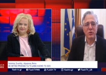 Χρήστος Ζευκλής: Η συνέντευξη στο δελτίο ειδήσεων του FLASH TV . Βίντεο