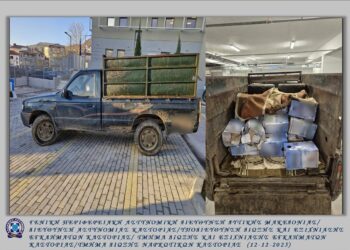 Εξαρθρώθηκε από την Υποδιεύθυνση Δίωξης και Εξιχνίασης Εγκλημάτων Καστοριάς εγκληματική οργάνωση