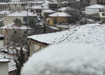 Όμορφες εικόνες από την χιονισμένη Σιάτιστα. Βίντεο και φωτογραφίες