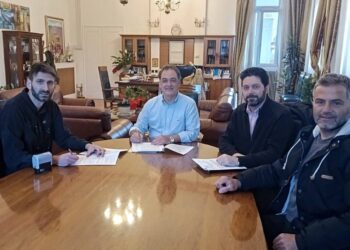 Δήμος Κοζάνης: Υπογραφή σύμβασης για την ανάπλαση της πλατείας στην Κοινότητα Οινόης