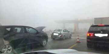 Τρομερή ομίχλη και δυο νέα τροχαία ατυχήματα στα επικίνδυνα διόδια Πολυμύλου της Εγνατίας Οδού – Δείτε βίντεο