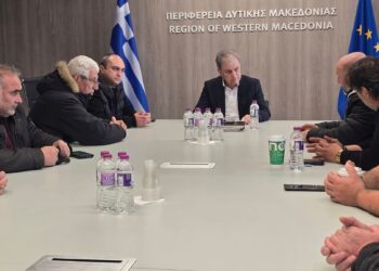 Tους ανθρώπους των Λαϊκών Αγορών Δυτικής Μακεδονίας υποδέχθηκε σήμερα ο Περιφερειάρχης Δυτικής Μακεδονίας Γιώργος Αμανατίδης