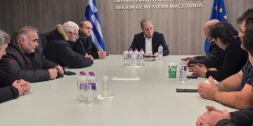 Tους ανθρώπους των Λαϊκών Αγορών Δυτικής Μακεδονίας υποδέχθηκε σήμερα ο Περιφερειάρχης Δυτικής Μακεδονίας Γιώργος Αμανατίδης
