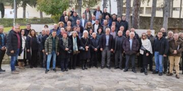 Βόιο:  Έκοψε την βασιλόπιτα με τους προέδρους των Κοινοτήτων ο Χρήστος Ζευκλής. Φωτογραφίες