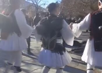 Γαλατινή: Βγήκαν οι Γκουνάδες.  Βίντεο