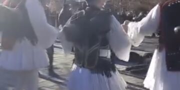 Γαλατινή: Βγήκαν οι Γκουνάδες.  Βίντεο