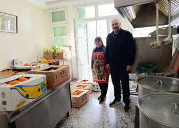 Ευχαριστήρια επιστολή για την προσφορά τροφίμων στη Δομή Συσσιτίου του Δήμου Κοζάνης