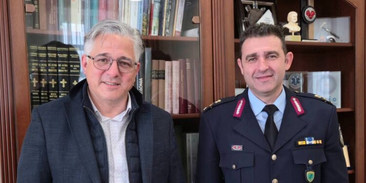 Δήμος Βοΐου: Συνάντηση Δημάρχου Βοΐου με το νέο Γενικό Περιφερειακό Αστυνομικό Διευθυντή Δυτικής Μακεδονίας