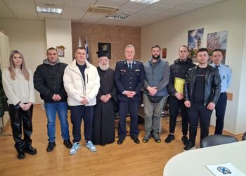 Ορκωμοσία 13 νέων Ειδικών Φρουρών στις έδρες των Διευθύνσεων Αστυνομίας Καστοριάς, Κοζάνης και Φλώρινας