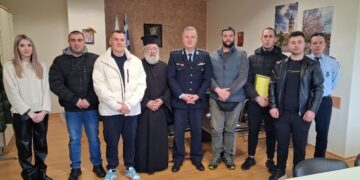 Ορκωμοσία 13 νέων Ειδικών Φρουρών στις έδρες των Διευθύνσεων Αστυνομίας Καστοριάς, Κοζάνης και Φλώρινας