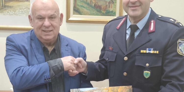 Συνάντηση του Δημάρχου Γρεβενών με τον νέο Γενικό Περιφερειακό Αστυνομικό Διευθυντή Δυτ. Μακεδονίας