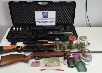 Κοζάνη: Σύλληψη 51χρονου με ναρκωτικά, κροτίδες και όπλα