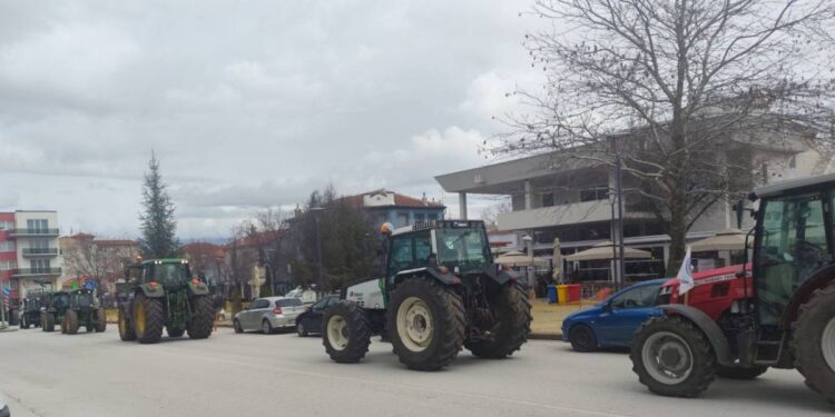Αγροτοκτηνοτροφικός Σύλλογος Ανατολικής Εορδαίας και Νότιας Λεκάνης Βεγορίτιδας: Πραγματοποιήθηκε η κινητοποίηση με τα τρακτέρ στο Αμύνταιο