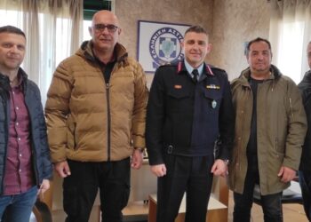 Εθιμοτυπική Επίσκεψη της Ένωσης Συνοριακών Φυλάκων Καστοριάς στον κ. Γενικό Δυτικής Μακεδονίας