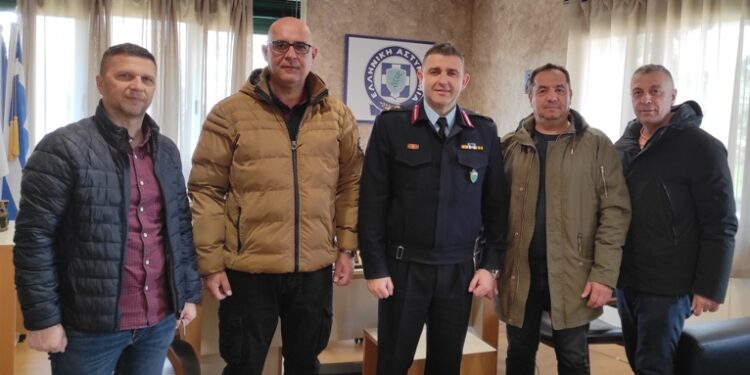 Εθιμοτυπική Επίσκεψη της Ένωσης Συνοριακών Φυλάκων Καστοριάς στον κ. Γενικό Δυτικής Μακεδονίας