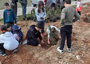 Επιτυχής υλοποίηση της δράσης «Δάσος Ζωής και Καρποφορίας» στη Σιάτιστα