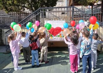 Δεύτερο Νηπιαγωγείο Σιάτιστας- Παπανικολάου. Δράση για την ημέρα ενάντια στον σχολικό εκφοβισμό