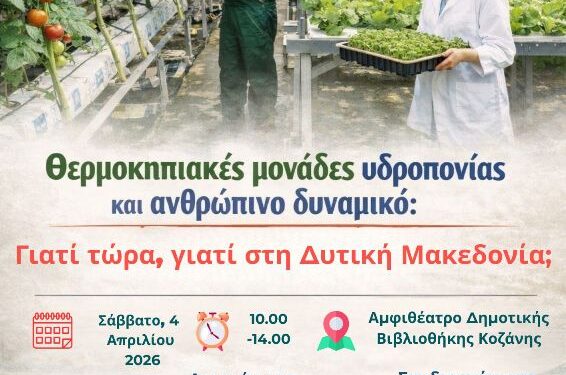 Θερμοκήπια υδροπονίας στη Δυτική Μακεδονία: Γιατί τώρα, γιατί εδώ και ποιες ευκαιρίες ανοίγονται 