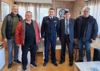Συνάντηση του Συλλόγου Αποστράτων Σωμάτων Ασφαλείας Κοζάνης με τον Γενικό Περιφερειακό Αστυνομικό Διευθυντή Δυτικής Μακεδονίας