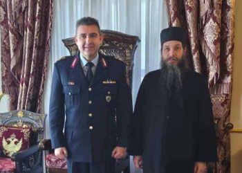 Εθιμοτυπική επίσκεψη του Γενικού Περιφερειακού Αστυνομικού Διευθυντή Δυτικής Μακεδονίας στον Μητροπολίτη Σισανίου και Σιατίστης