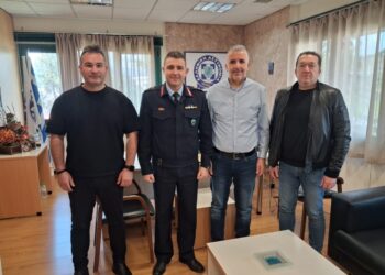 Συνάντηση της Ένωσης Αστυνομικών Υπαλλήλων Φλώρινας με τον Γενικό Περιφερειακό Αστυνομικό Διευθυντή Δυτικής Μακεδονίας