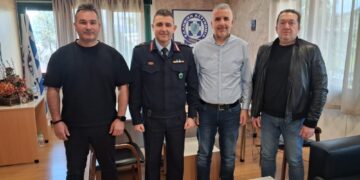 Συνάντηση της Ένωσης Αστυνομικών Υπαλλήλων Φλώρινας με τον Γενικό Περιφερειακό Αστυνομικό Διευθυντή Δυτικής Μακεδονίας