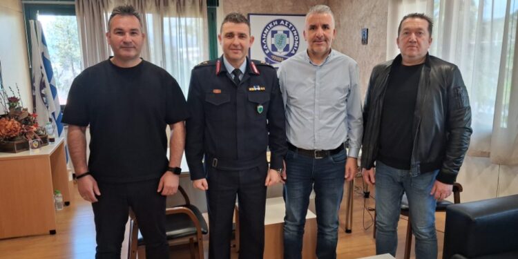 Συνάντηση της Ένωσης Αστυνομικών Υπαλλήλων Φλώρινας με τον Γενικό Περιφερειακό Αστυνομικό Διευθυντή Δυτικής Μακεδονίας