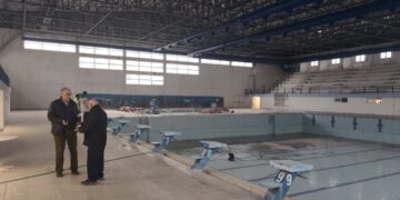 Σε πλήρη εξέλιξη το έργο της αναβάθμισης του Κολυμβητηρίου Γρεβενών. Βίντεο