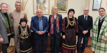 Επίσκεψη της Πρέσβειρας της Ιρλανδίας στον Δήμαρχο Γρεβενών