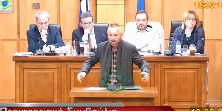 Χαμός στο Περιφερειακό Συμβούλιο με τους κτηνοτρόφους. Δημήτρης Κάτανος- Θα γίνει μακελειό. Βίντεο