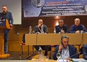 Ο Πρόεδρος του Σπάρτακου στο 40ο συνέδριο της ΓΕΝΟΠ