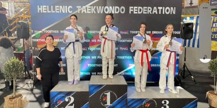 2η θέση ηια τη Νικολέτα Σιάμπαλια στο Τριεθνές Κύπελλο