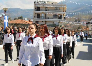 Τα Σέρβια τίμησαν την Εθνική Επέτειο της 25ης Μαρτίου με λαμπρότητα και μαζική συμμετοχή