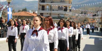 Τα Σέρβια τίμησαν την Εθνική Επέτειο της 25ης Μαρτίου με λαμπρότητα και μαζική συμμετοχή