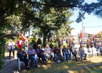 Πραγματοποιήθηκε η εκδήλωση της ΤΕ Κοζάνης του ΚΚΕ στα Σέρβια Κοζάνης προς τιμήν των 200 εκτελεσμένων στη Καισαριανή, ανάμεσά τους 5 κομμουνιστές από την περιοχή της Κοζάνης