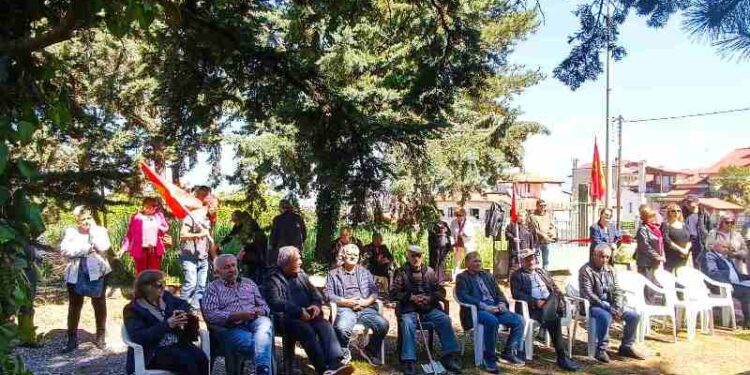 Πραγματοποιήθηκε η εκδήλωση της ΤΕ Κοζάνης του ΚΚΕ στα Σέρβια Κοζάνης προς τιμήν των 200 εκτελεσμένων στη Καισαριανή, ανάμεσά τους 5 κομμουνιστές από την περιοχή της Κοζάνης